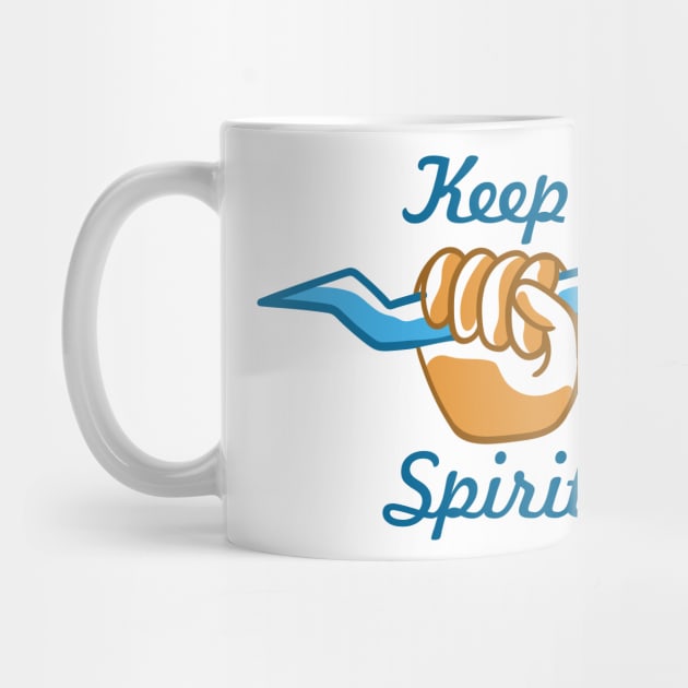 keep spirit by perfunctory